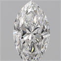 Diamante Natural 0.10 quilates, marqués , Color D, claridad VS1 y certificado IGI