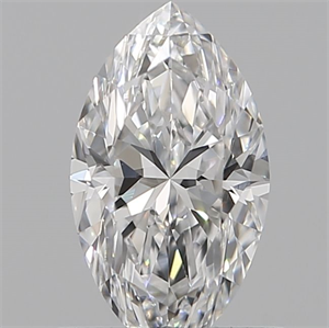 Picture of Natural Diamond 0.13 Carats, Marquise with  Cut, E Color, SI1 Clarity and Certified by IGI