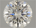 Natural Diamond 2.19 Carats, Round with Excellent Cut, I Color, SI2 Clarity and Certified by GIA