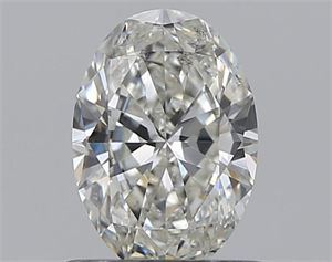 Picture of Natural Diamond 0.70 Carats, Oval with  Cut, I Color, I1 Clarity and Certified by GIA