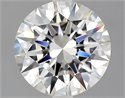 Diamante Natural 1.60 quilates, Redondo , Color H, claridad VVS2 y certificado GIA