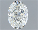 Diamante Natural 0.70 quilates, Ovalado , Color G, claridad VVS1 y certificado GIA