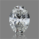 Natural Diamond 0.73 Carats, Oval with  Cut, G Color, VS2 Clarity and Certified by GIA