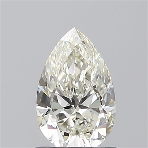 Foto Diamante Natural 0.71 quilates, De pera , Color J, claridad VS1 y certificado GIA de