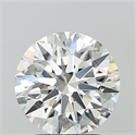 Lab Grown Diamond 3.10 Carats, Round with Ideal Cut, F Color, VVS2 Clarity and Certified by IGI