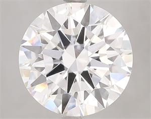 Picture of Lab Grown Diamond 5.02 Carats, Round with Ideal Cut, E Color, VVS2 Clarity and Certified by IGI