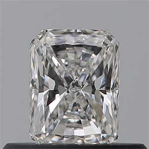 Picture of Natural Diamond 0.34 Carats, Radiant with  Cut, E Color, VVS1 Clarity and Certified by GIA