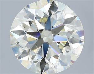Foto Diamante Natural 3.01 quilates, Redondo , Color L, claridad VS2 y certificado HRD de