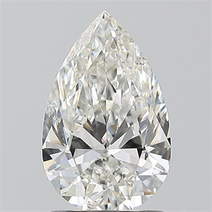 Foto Diamante Natural 1.20 quilates, De pera , Color H, claridad SI2 y certificado GIA de