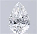 Diamante Natural 1.01 quilates, De pera , Color E, claridad SI2 y certificado GIA