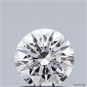 Lab Grown Diamond 1.01 Carats, Round with Ideal Cut, G Color, VVS2 Clarity and Certified by IGI