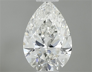 Picture of Natural Diamond 0.40 Carats, Pear with  Cut, H Color, VS1 Clarity and Certified by GIA