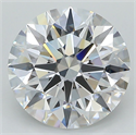Del inventario de diamantes de laboratorio, 4.01 quilates, Redondo , Color D, claridad VS2 y certificado GIA