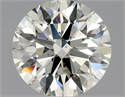 Natural Diamond 0.93 Carats, Round with Excellent Cut, K Color, VS2 Clarity and Certified by GIA