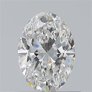 Picture of Natural Diamond 0.60 Carats, Oval with  Cut, E Color, VS1 Clarity and Certified by GIA