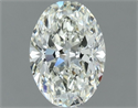 Diamante Natural 0.71 quilates, Ovalado , Color J, claridad VS1 y certificado IGI