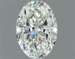 Foto Diamante Natural 0.71 quilates, Ovalado , Color J, claridad VS1 y certificado IGI de