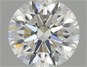 Natural Diamond 0.71 Carats, Round with Excellent Cut, I Color, VS2 Clarity and Certified by GIA