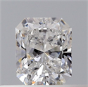 Natural Diamond 0.28 Carats, Radiant with  Cut, D Color, VS2 Clarity and Certified by GIA
