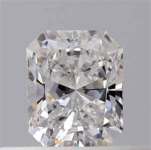 Picture of Natural Diamond 0.28 Carats, Radiant with  Cut, D Color, VS2 Clarity and Certified by GIA