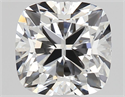 Natural Diamond 1.02 Carats, Cushion with  Cut, F Color, VVS1 Clarity and Certified by GIA