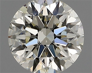 Picture of Natural Diamond 0.77 Carats, Round with Excellent Cut, K Color, VVS1 Clarity and Certified by IGI