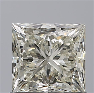 Picture of Natural Diamond 0.80 Carats, Princess with  Cut, K Color, VVS1 Clarity and Certified by GIA