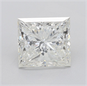Diamante Natural 2.07 quilates, Princesa , Color J, claridad VS2 y certificado GIA
