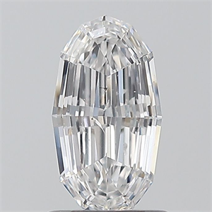 Picture of Natural Diamond 1.00 Carats, Oval with  Cut, E Color, SI2 Clarity and Certified by GIA