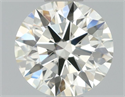 Diamante Natural 0.41 quilates, Redondo , Color M, claridad IF y certificado GIA