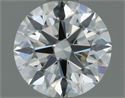 Natural Diamond 0.60 Carats, Round with Excellent Cut, J Color, VS1 Clarity and Certified by GIA