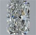 Natural Diamond 3.00 Carats, Radiant with  Cut, G Color, SI1 Clarity and Certified by GIA