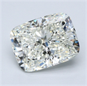 Natural Diamond 5.01 Carats, Cushion with  Cut, J Color, VVS2 Clarity and Certified by GIA