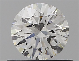 Foto Diamante Natural 0.50 quilates, Redondo , Color E, claridad SI1 y certificado GIA de