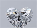 Natural Diamond 0.30 Carats, Heart with  Cut, D Color, VS1 Clarity and Certified by GIA