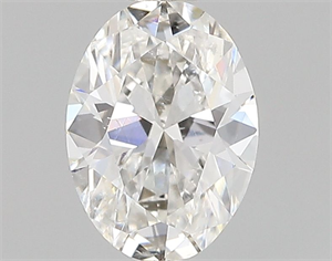 Picture of Natural Diamond 0.48 Carats, Oval with  Cut, H Color, SI1 Clarity and Certified by GIA