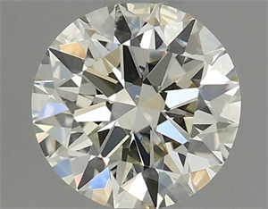 Foto Diamante Natural 0.40 quilates, Redondo , Color L, claridad SI1 y certificado GIA de