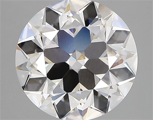 Picture of Lab Grown Diamond 3.68 Carats, Round with Very Good Cut, E Color, VS1 Clarity and Certified by IGI