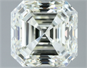 Natural Diamond 1.52 Carats, Asscher with  Cut, K Color, VS1 Clarity and Certified by IGI