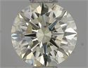 Diamante Natural 0.50 quilates, Redondo , Color N, claridad VVS1 y certificado IGI