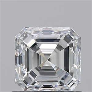 Picture of Natural Diamond 0.90 Carats, Asscher with  Cut, F Color, VVS1 Clarity and Certified by GIA