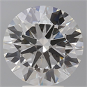 Lab Grown Diamond 5.53 Carats, Round with Ideal Cut, E Color, VVS2 Clarity and Certified by IGI