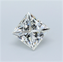 Diamante Natural 1.85 quilates, Princesa , Color I, claridad VS2 y certificado GIA