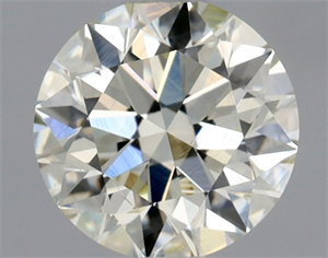 Picture of Natural Diamond 0.61 Carats, Round with Excellent Cut, L Color, SI1 Clarity and Certified by GIA