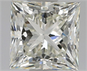 Natural Diamond 1.40 Carats, Princess with  Cut, H Color, VS2 Clarity and Certified by IGI