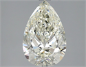 Natural Diamond 2.10 Carats, Pear with  Cut, K Color, SI2 Clarity and Certified by GIA