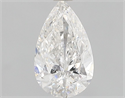 Natural Diamond 1.01 Carats, Pear with  Cut, G Color, I1 Clarity and Certified by GIA