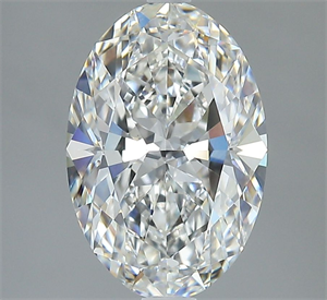Picture of Natural Diamond 2.51 Carats, Oval with  Cut, G Color, VS1 Clarity and Certified by GIA