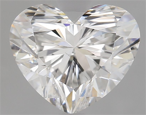 Picture of Natural Diamond 1.80 Carats, Heart with  Cut, F Color, SI1 Clarity and Certified by GIA