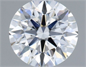 Lab Grown Diamond 1.00 Carats, Round with Ideal Cut, F Color, VVS1 Clarity and Certified by IGI